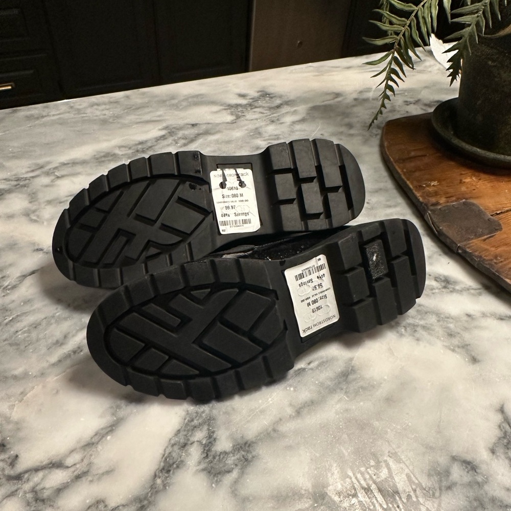 Franco Sarto Black Patent Loafers - Picture 4 of 4